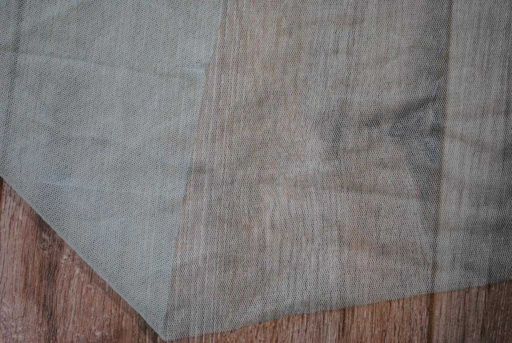 Ткань микросетка бирюза 1,45* 28 м один отрез. Тканина на тюль, сукню.