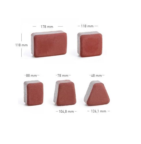 Kostka Brukowa NOSTALIT MELANŻ 6 cm starobruk hit !