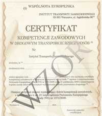 Certyfikat Kompetencji Zawodowych - współpraca