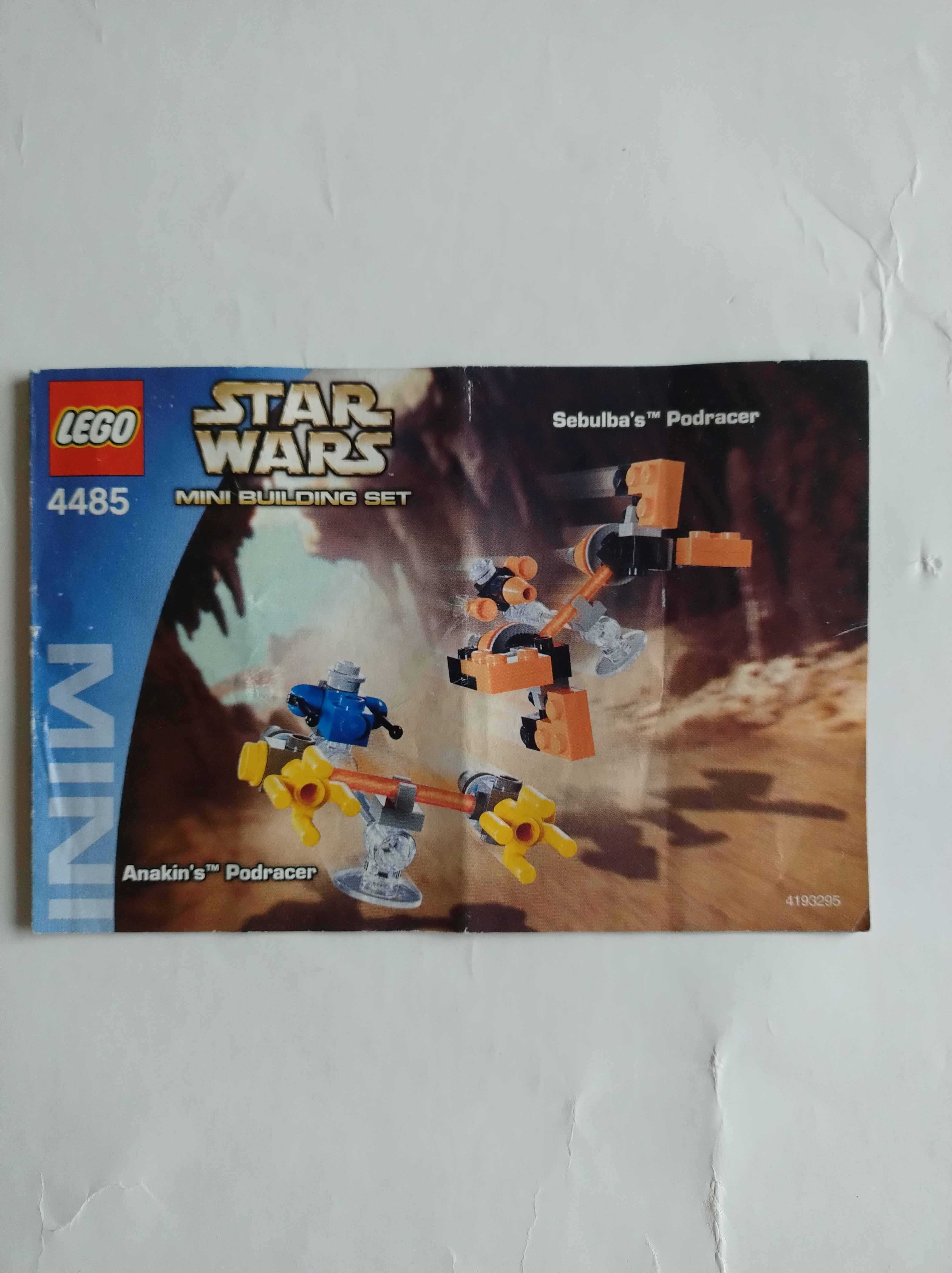 Lego 4485 Star  Wars mini Sebuba sPodracer Anakin s Podracer