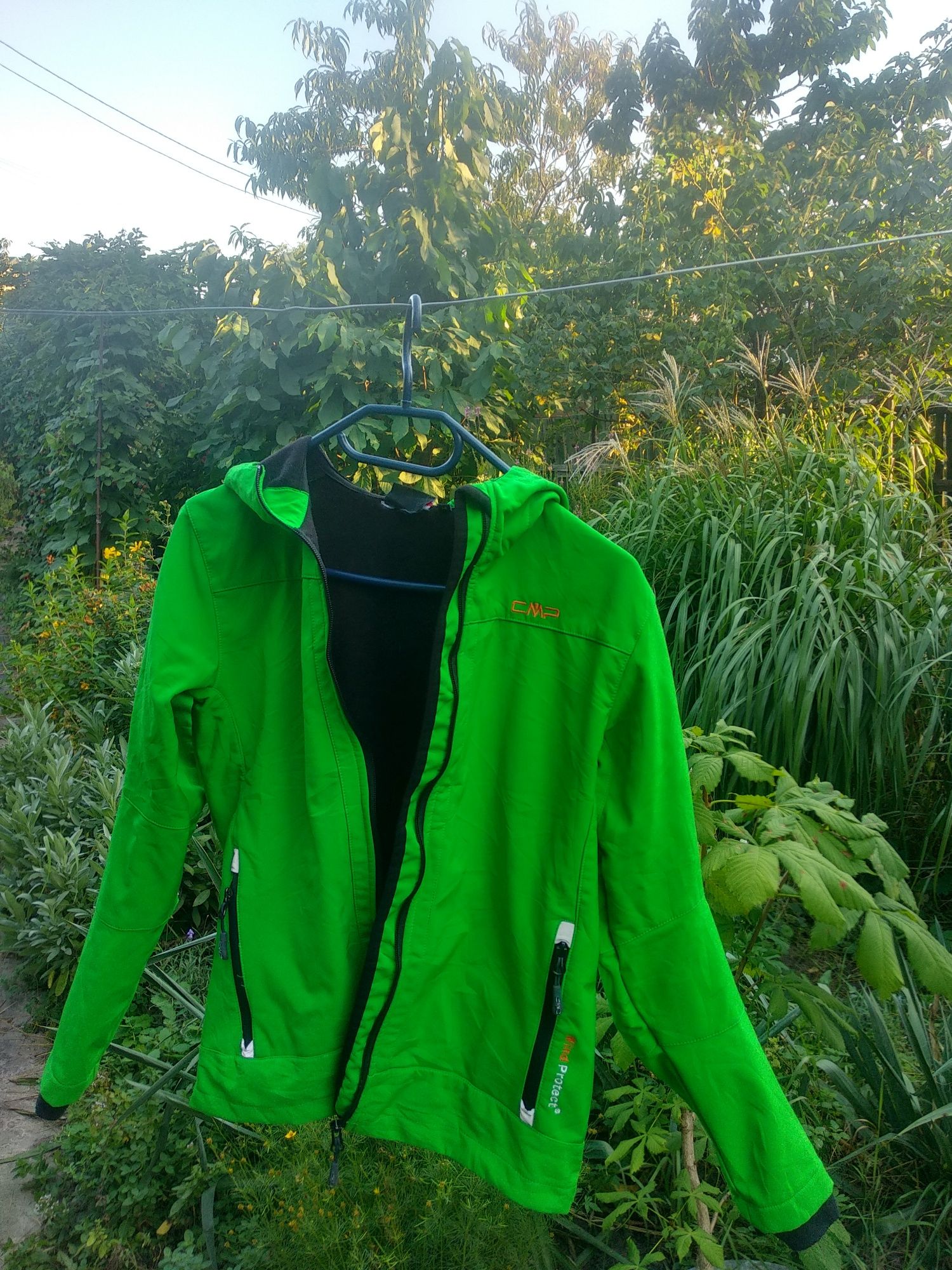 Куртка cmp wind protect зелена зріст 160