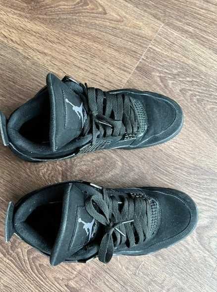 Nike Air Jordan 4 Retro Black Eu 38