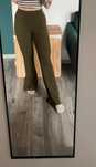 spodnie dzwony H&M roz. S oliwkowe khaki szerokie wysoki stan