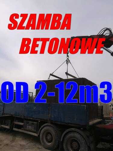 Zbiornik 4m3 Betonowy Szambo Szamba Betonowe Piwniczka