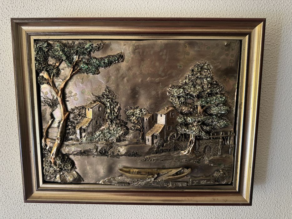 Conjunto de quadros Chirico