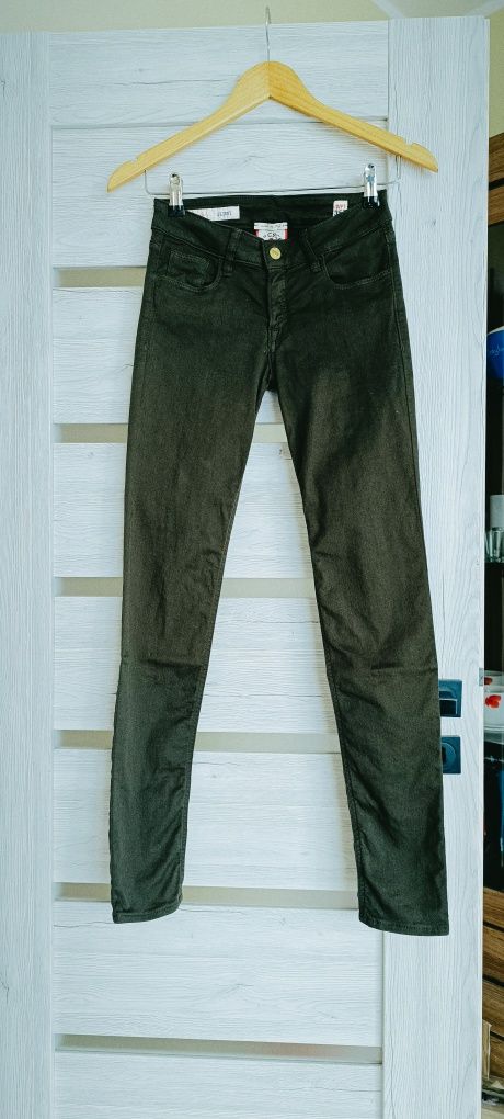 Spodnie Jeansowe Rurki Skinny Khaki •Cycle• r.32