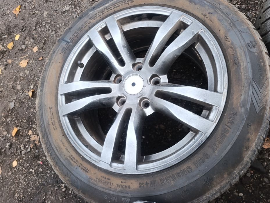 Koła aluminiowe alusy 5x120 opony zimowe 215/60/17 ET 40