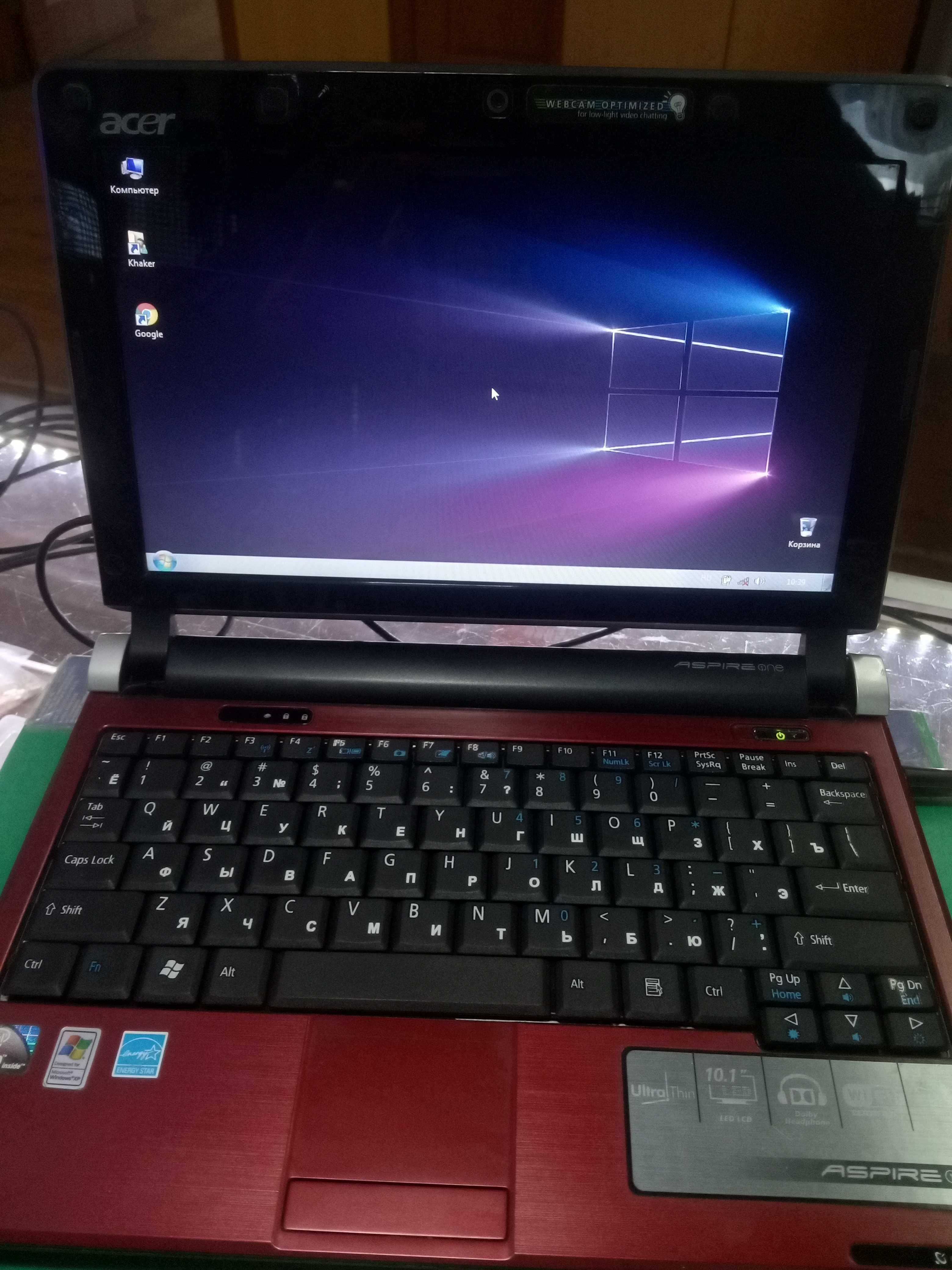 Ноутбук Acer aspire D250-0Br