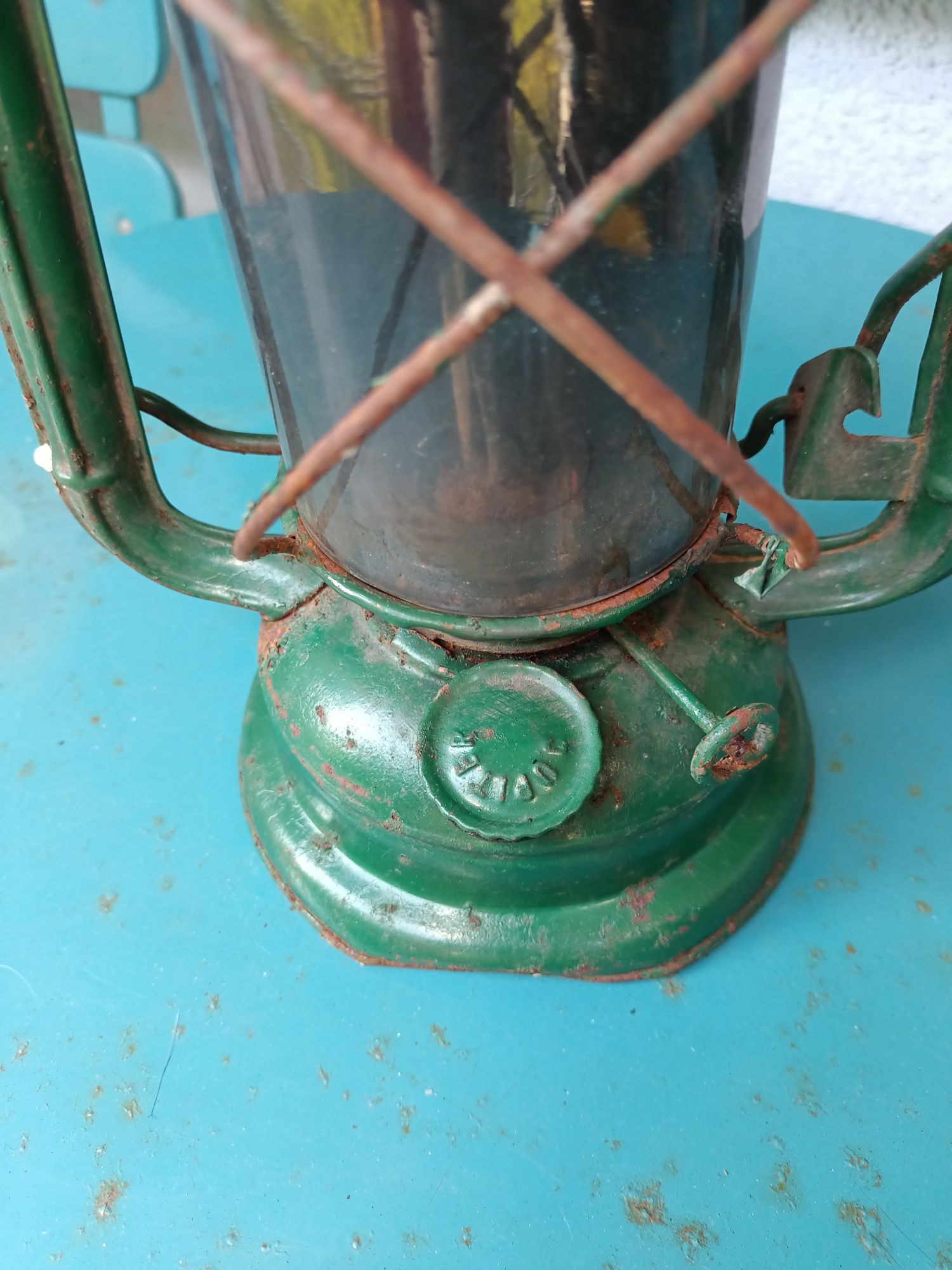 Stara oryginalna lampa naftowa JUPITER 2 kompletna z knotem!