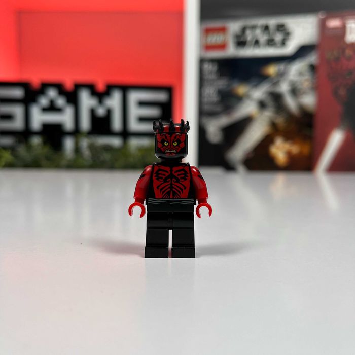Фігурка LEGO Darth Maul Star Wars sw0384 Б/У Гарний стан оригінал лего