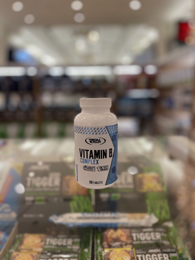 Witamina B Real Pharm Viamin B Complex 90 Kaps. suplementy RADOM