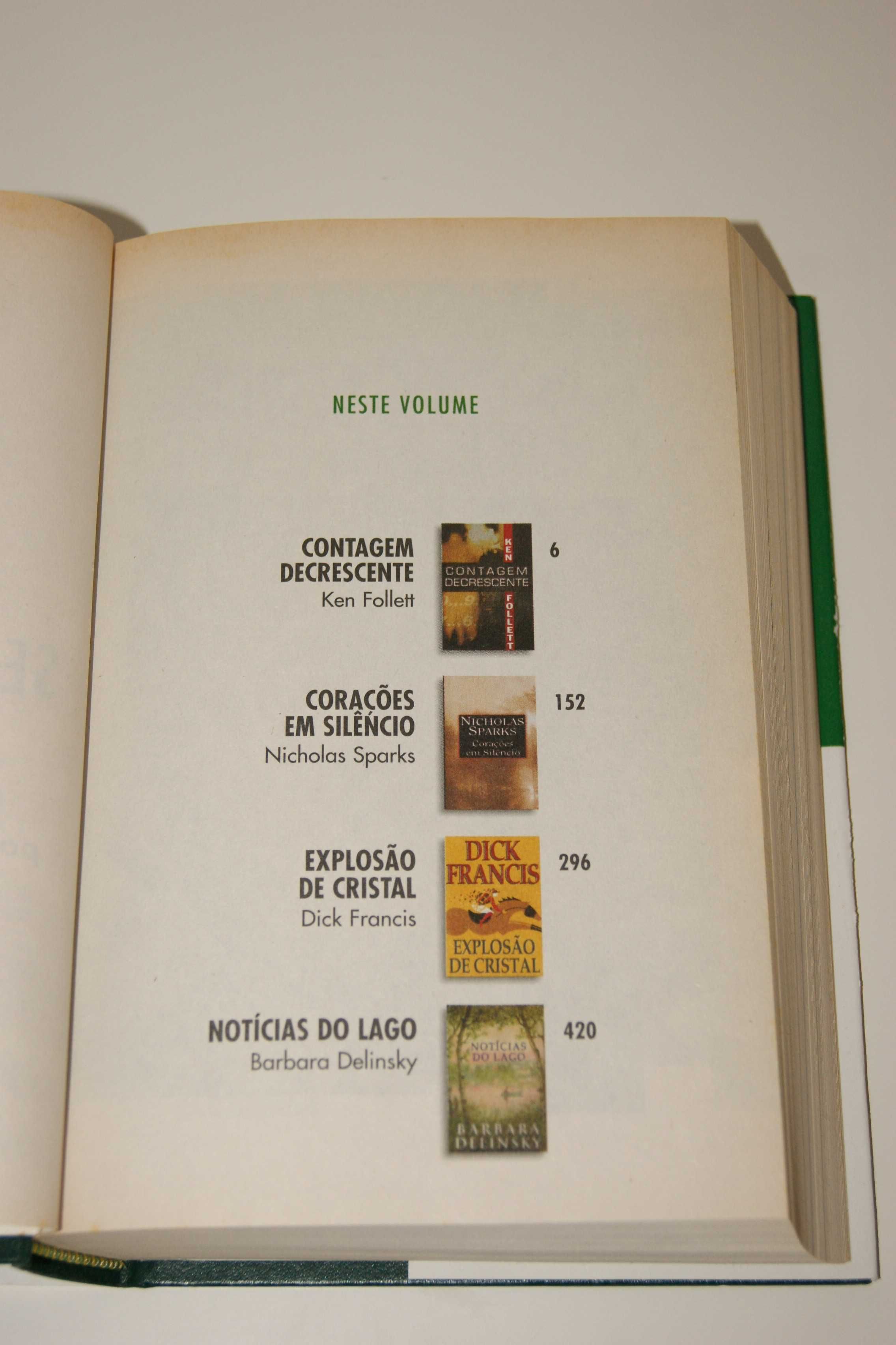 Reader’s Digest Livro 4 em 1 Follet Sparks Francis Delinsky