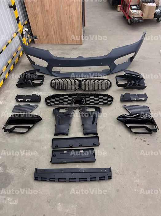 Пердній бампер bmw g30 m5 f90 lci передний бампер бмв г30 м5 ф90 рест