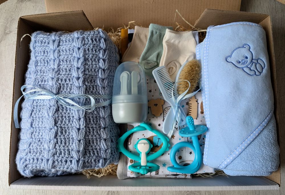 Prezent dla niemowlaka, baby shower, chrzciny, prezent dla noworodka