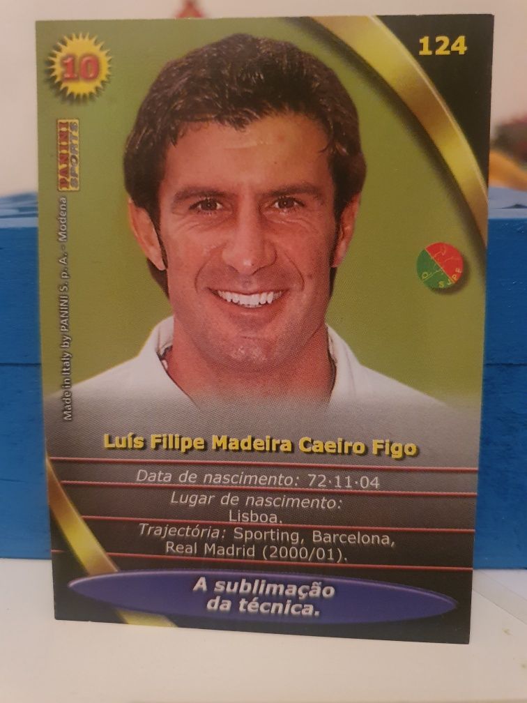 Panini mega craques Figo