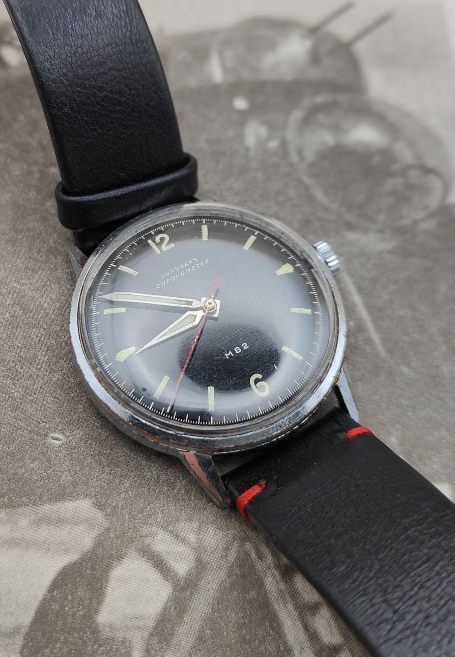 Zegarek męski Junghans chronometr M82 Niezwykle unikatowy