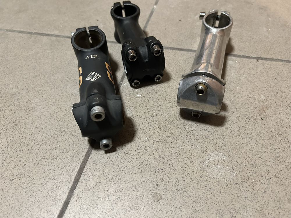 Mostki / wsporniki kierownicy 1 1/8”, 25,4mm
