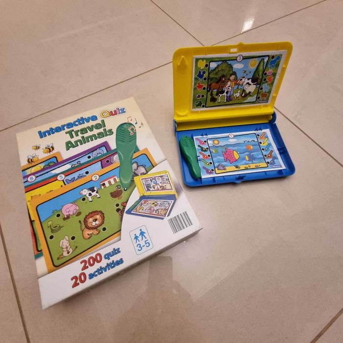 Gra quiz CLEMENTONI 3-5 lat travel animals