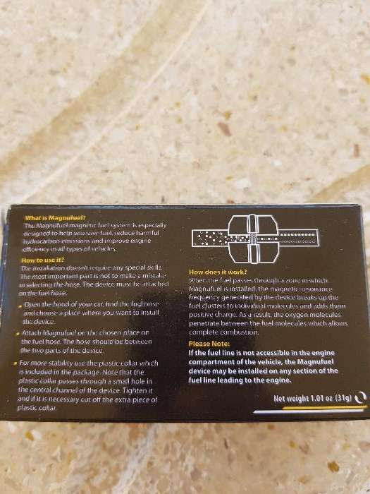 Magnufuel nunca usado
