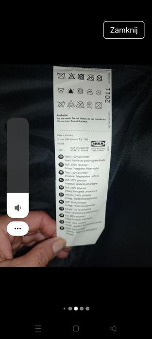 Pojemniki skubb Ikea 3szt.