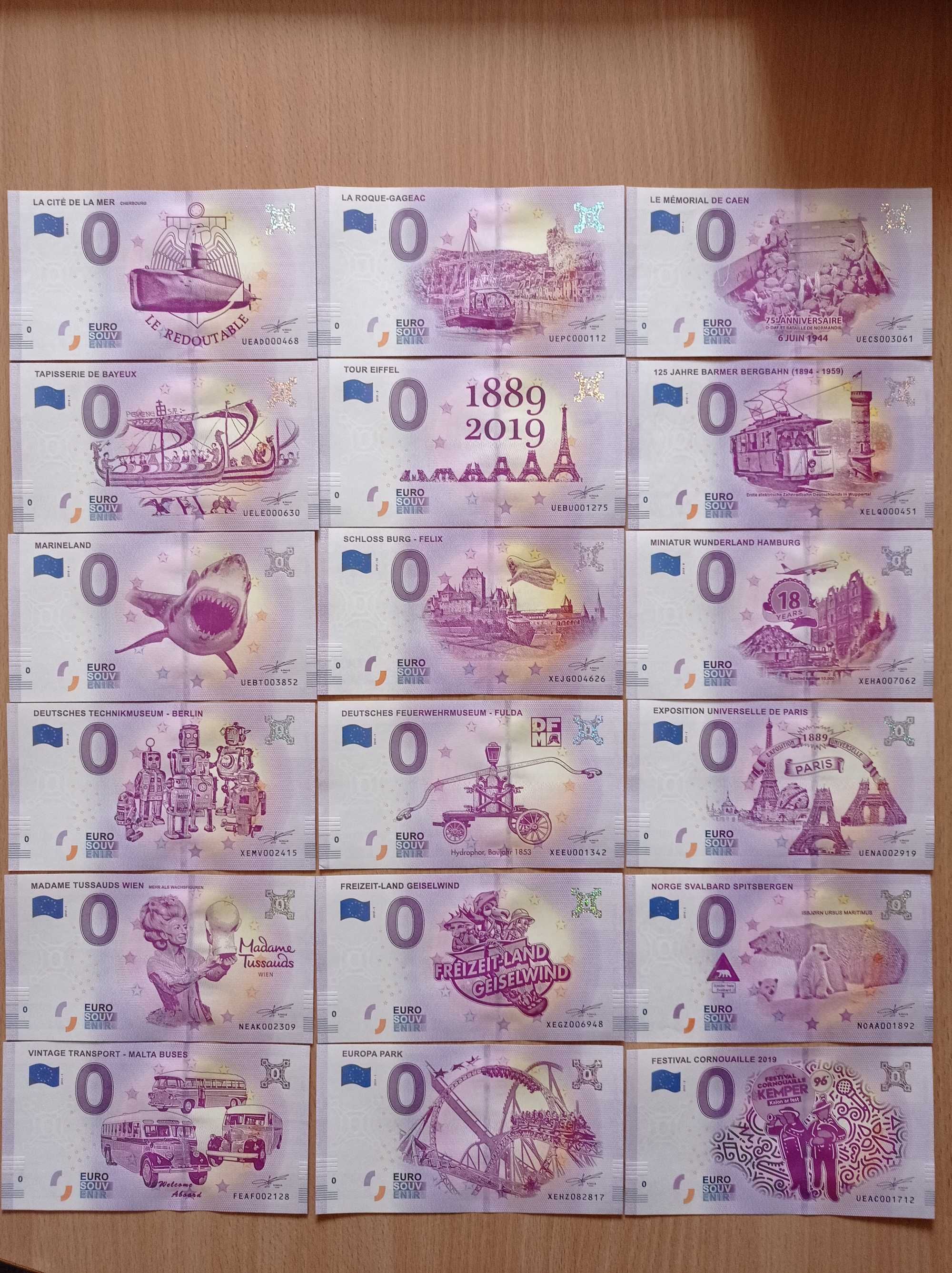 0 Евро / 0 Euro INDONESIA-SUMATRAN TIGER.Банкнота 2019 рік.UNC.