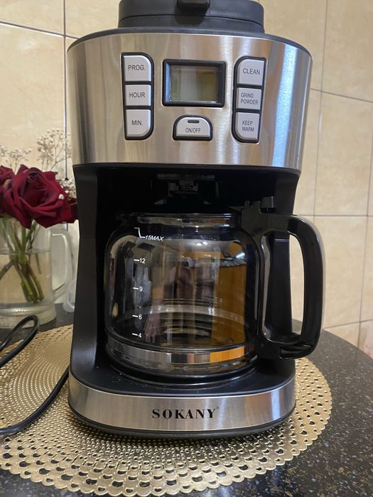 КОФЕВАРКА 2 В 1  sk-506E