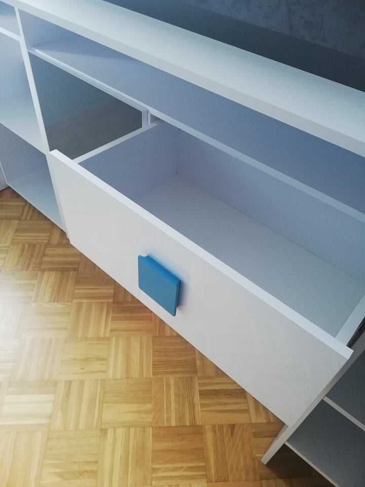 Łóżko piętrowe antresola z biurkiem