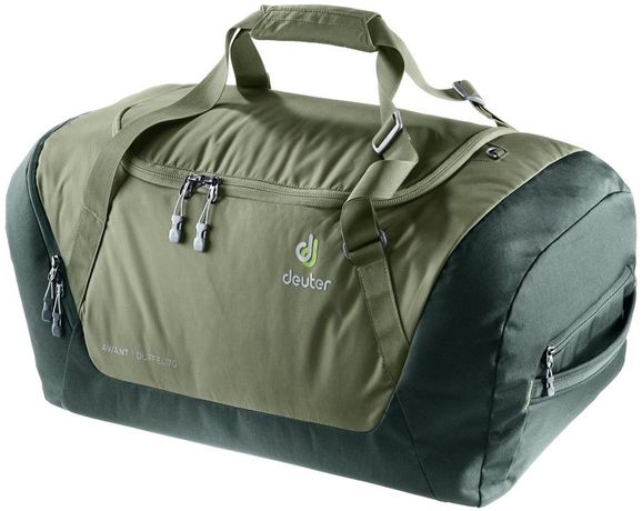 Duża torba podróżna składana Deuter Aviant Duffel 70 - khaki/ivy