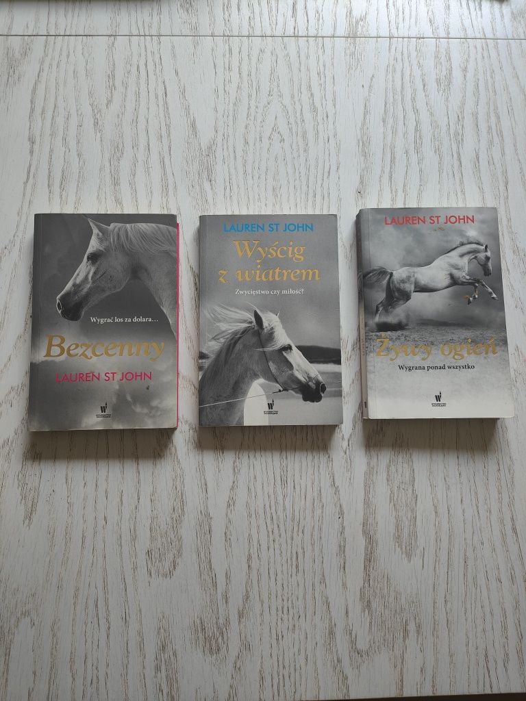 Seria książek "Bezcenny" Lauren St John