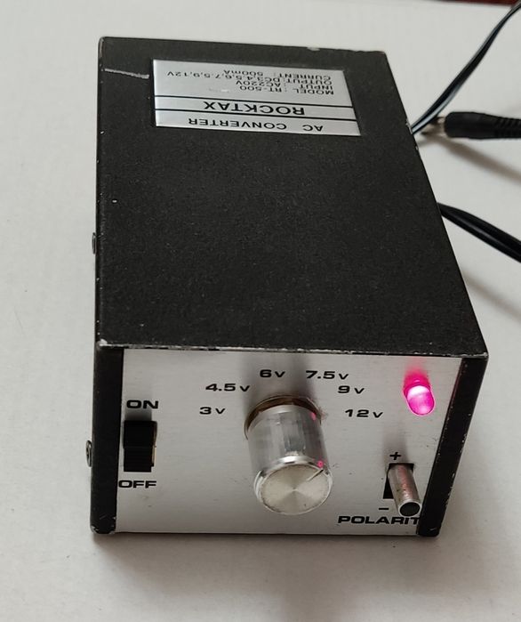 Преобразователь/инвертор, сетевой адаптер AC/DC 220V/3;4.5;6;7.5;9;12V