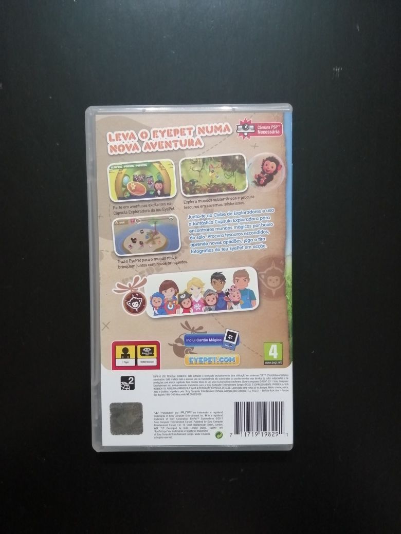 Jogo Eye Pet Exploradores para PSP