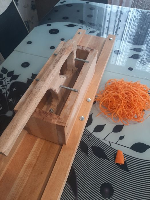 Шинковка(шатківниця)для корейки деревяна,ручна