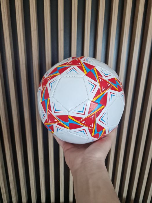 piłka nożna 5 treningowa, do nogi, kolorowa, do gry