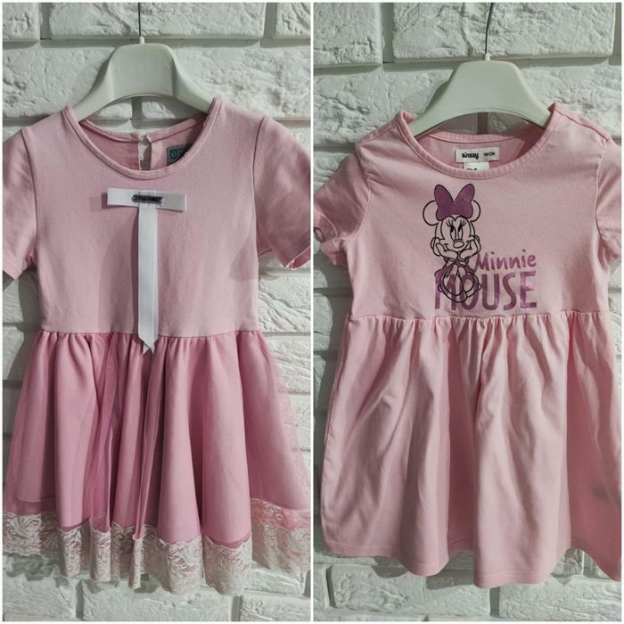 Komplet 2 sukienek myszka minnie disney voga kids 98-104