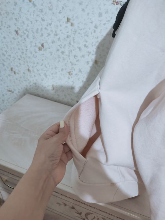 Продам очень теплую толстовку кофту худи женская р L