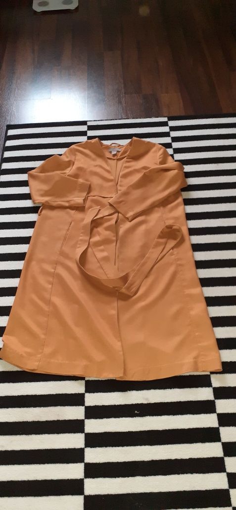 płaszcz trencz H&M 42 44 lyocell