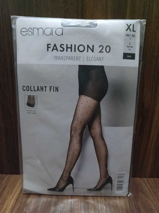 Тонкі колготки фірми Esmara, однотонні колготки  Nur die 20 Den