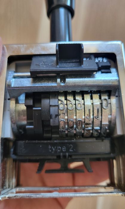 Штамп, печать REINER B6