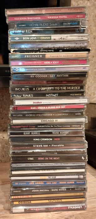 płyty CD rockowe i jazzowe - oryginalne i rosyjskie wydania