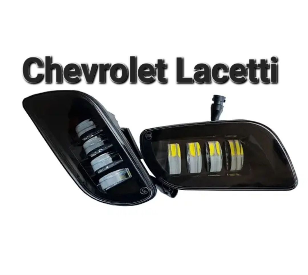 Протитуманні фари Chevrolet Lacetti 60W ПТФ Led туманки Лачетті Хетч