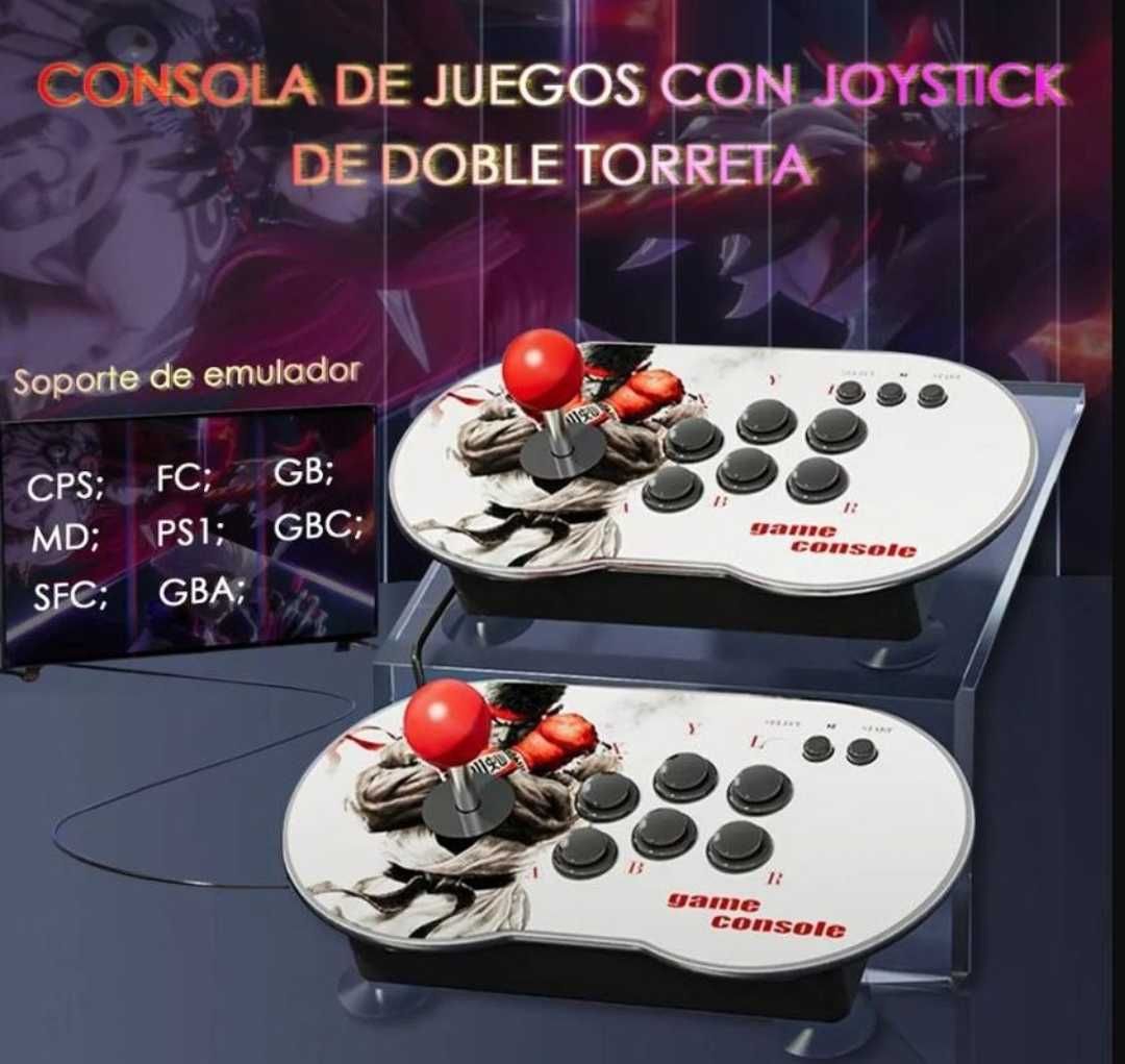 Consola com 15.000 Jogos até 4 players