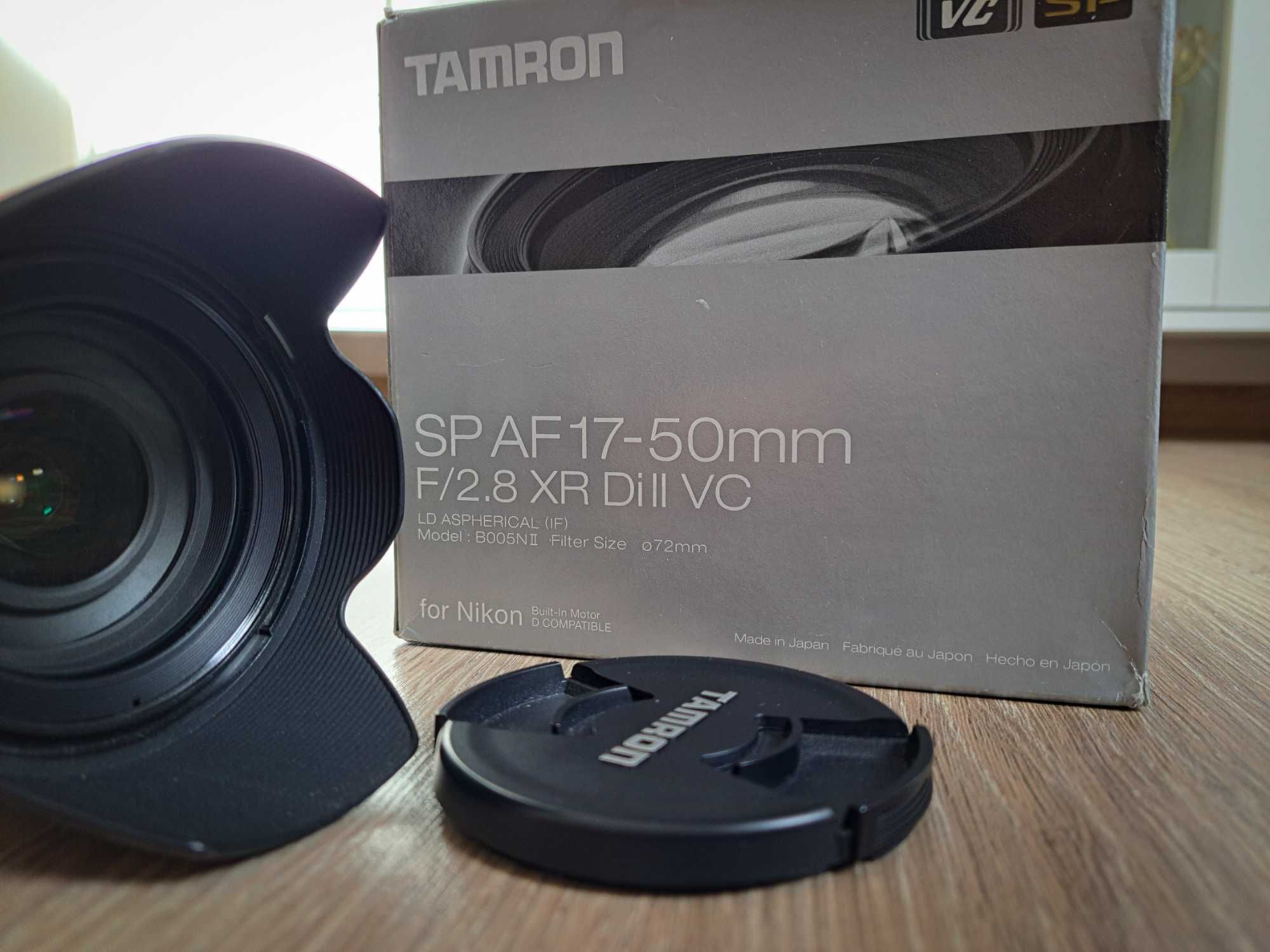 Tamron 17-50 F/2,8 Di II, VC ,SP, AF, XR + filtr CPL