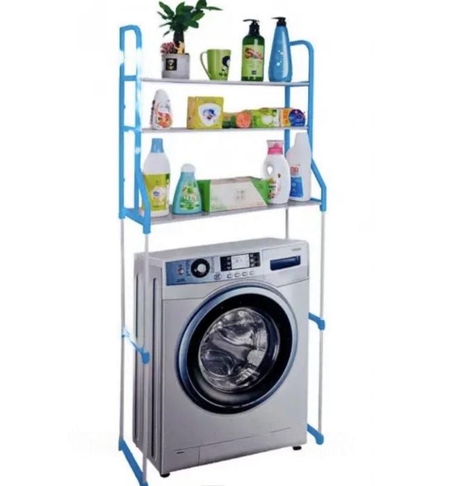 Стойка органайзер над стиральной машиной полки для ванной комнаты