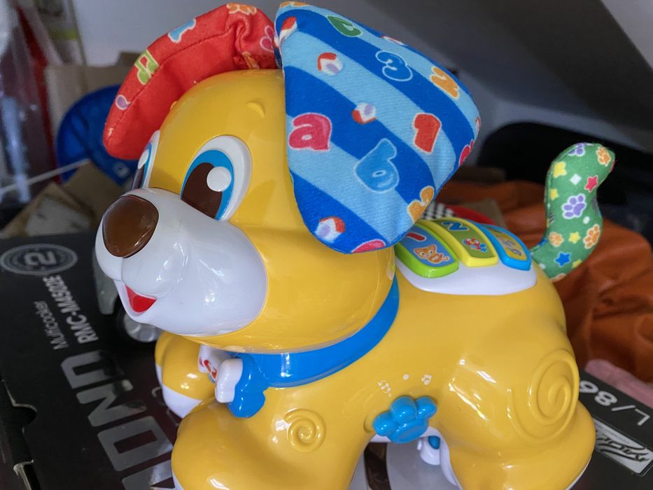 Cao interativo falante brinquedo