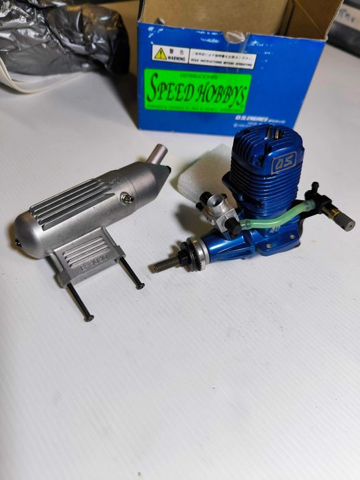 Motor OS .40LA Novo na caixa (motor 1) - Baixa de preço