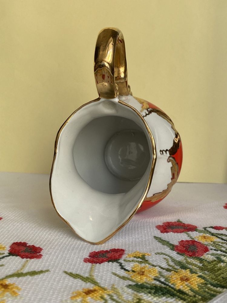 Молочник фарфор Бутон, сервиз, посуда, порцеляна
