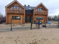 Nowoczesna Stodoła 170m2 / Bliźniak / Dom drewniany / Inwestycja