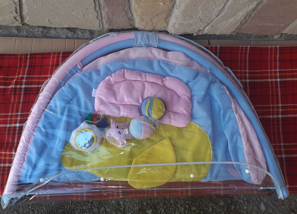 Матрас гречка+кокос, розвиваючий килимок, конверт  для немовлят