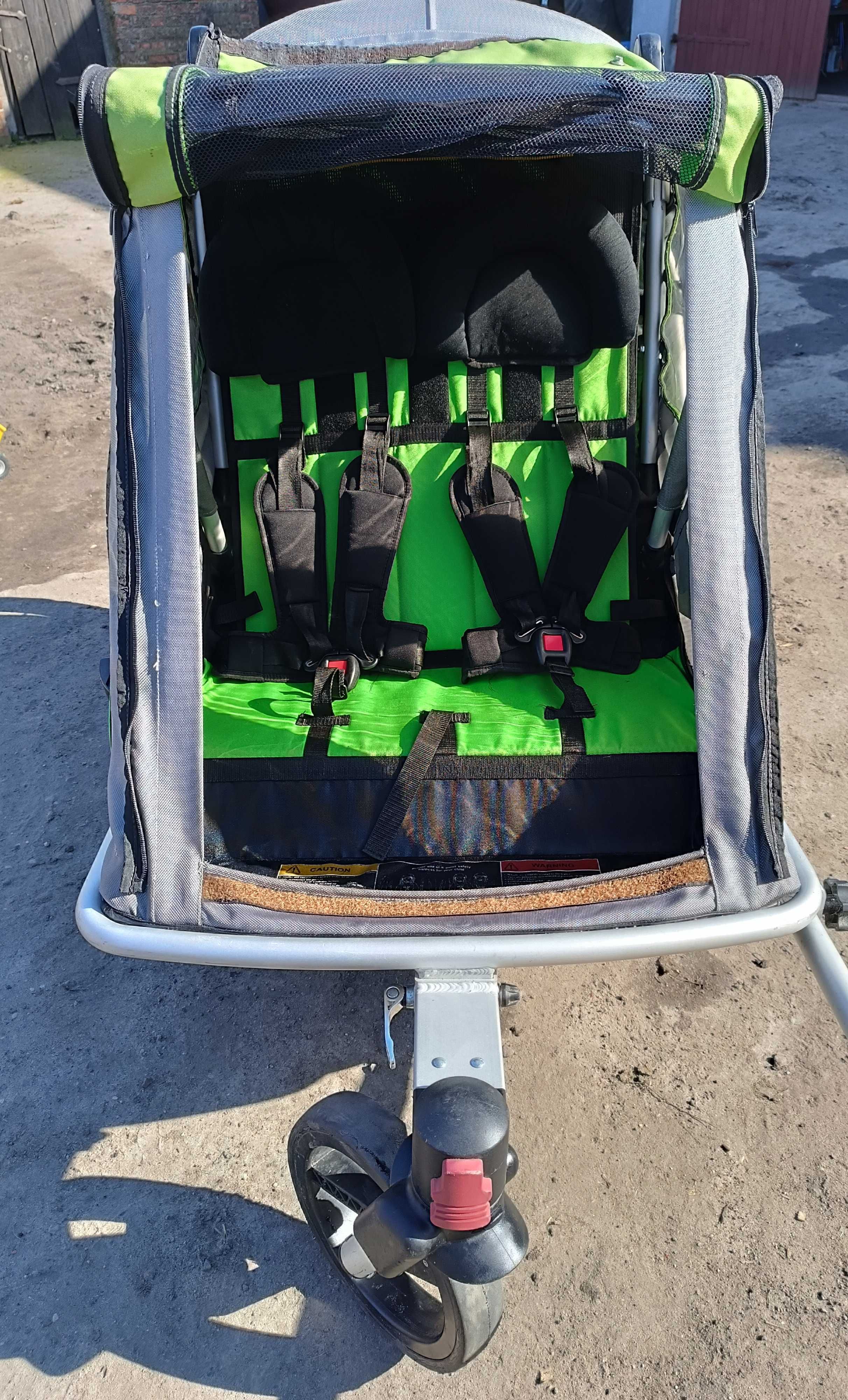 Przyczepka rowerowa Qeridoo Speedkid 2