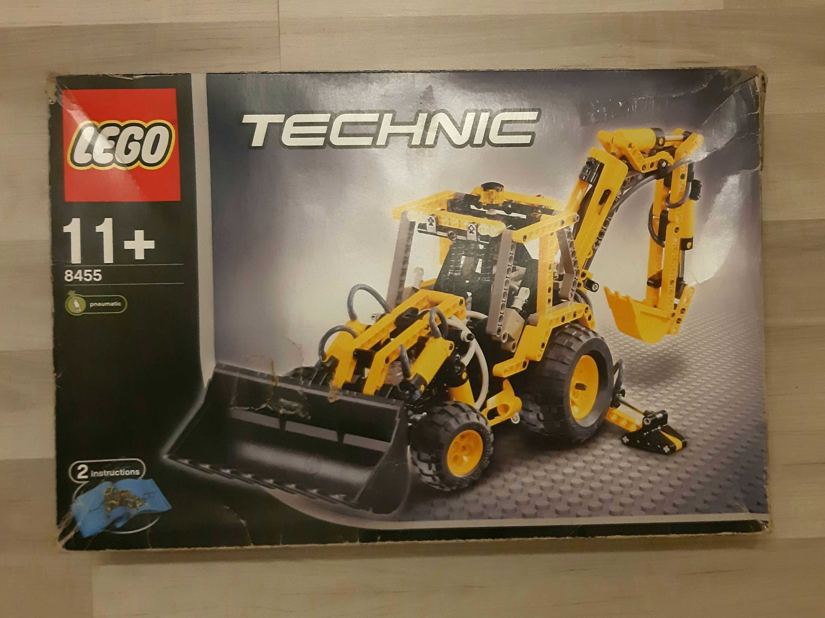 Lego Technic 8455 Backhoe Loader | Koparko-Ładowarka